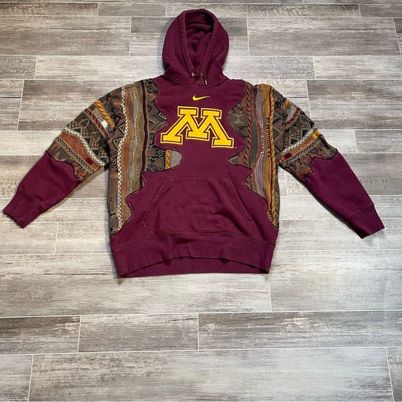 Nike X Biggie Vibes Minnesota Gophers Center Swoosh Hoodie 1 Of 1 - Picture 3 of 11